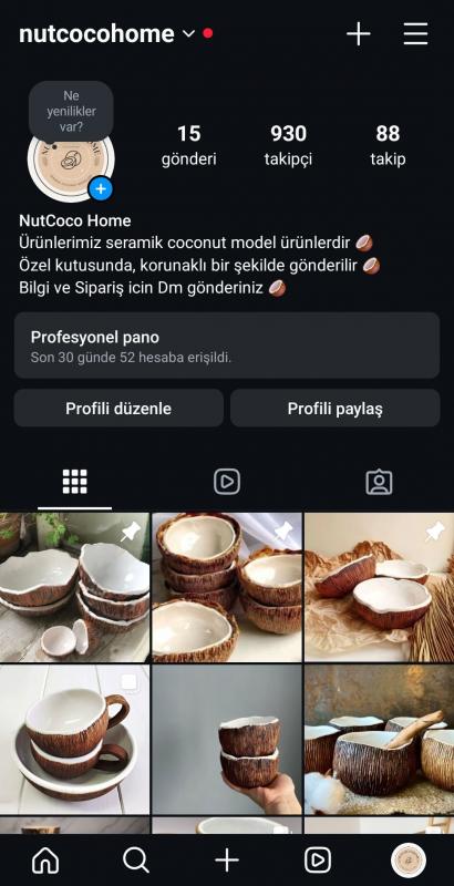 ☑️ 930 takipçili profesyonel instagram ilk mailli projelik