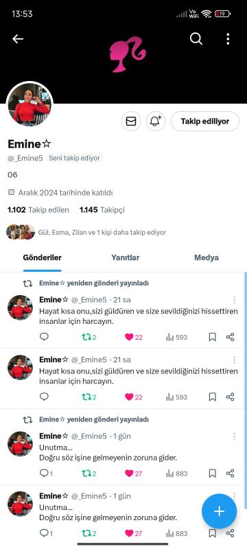 1.2k ana mailli uygun fiyatlı twitter hesabı