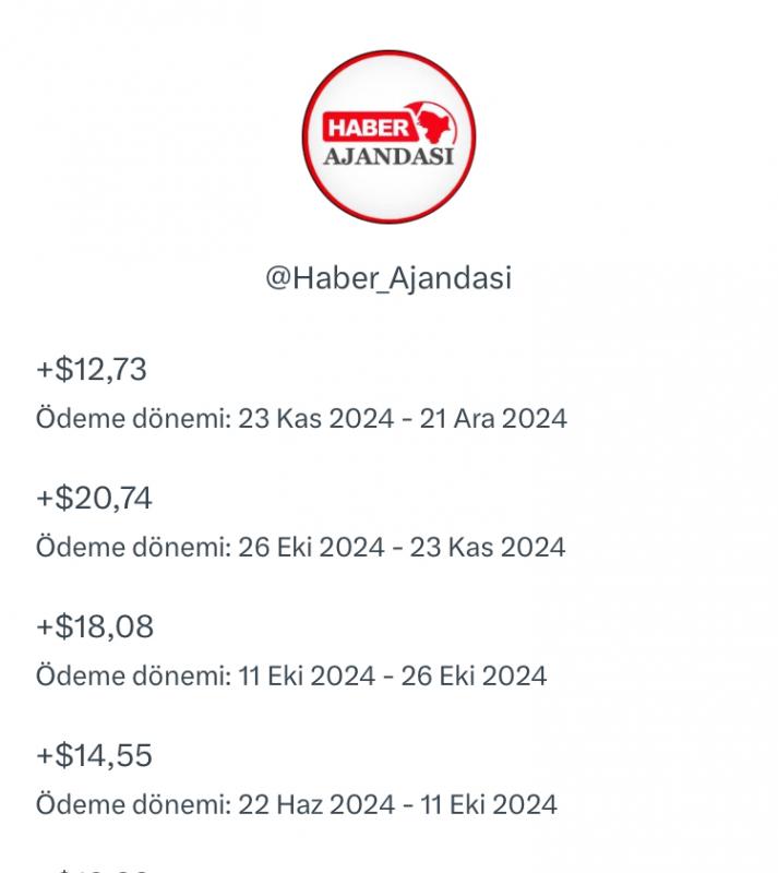 2015 tarihli aktif haber twitter hesabı