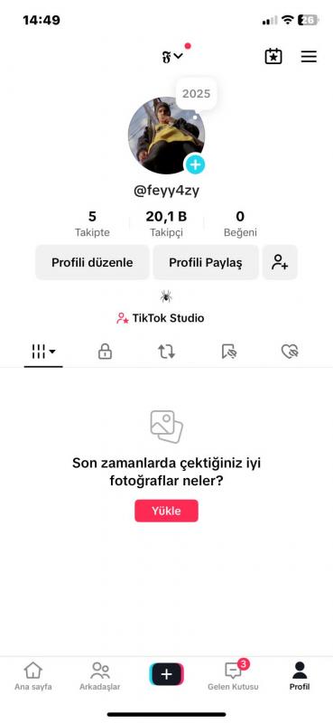 Tiktok satılık hesap